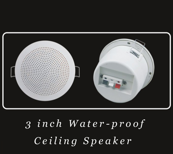  ý,  ,    2  / Ʈ ְ ǰ 3 ġ  õ Ŀ/Top quality 3 inch Water-proof Ceiling Speaker for music system, public broadcast, bath room Fr
